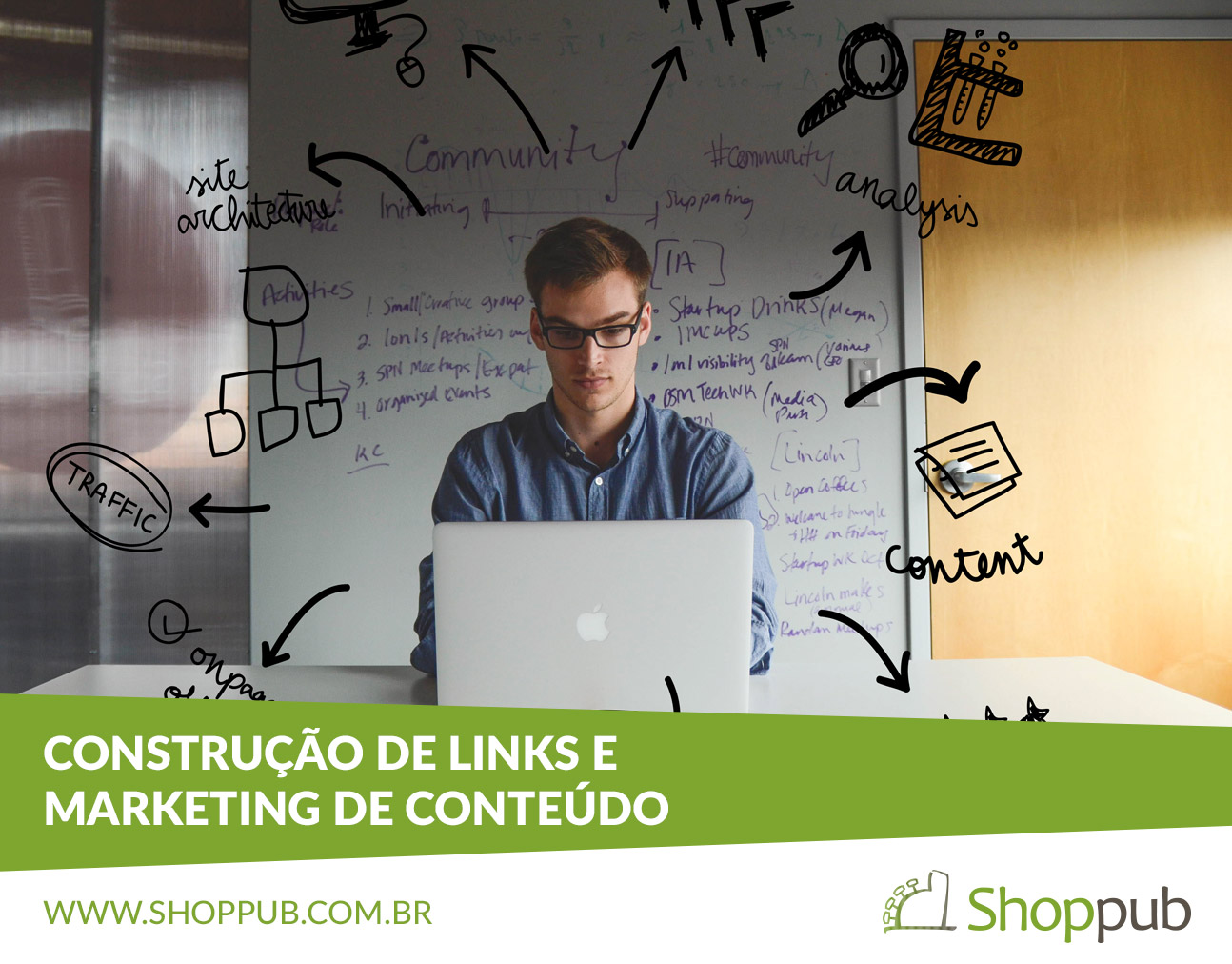 Construção de links e marketing de conteúdo Construção de links e marketing de conteúdo