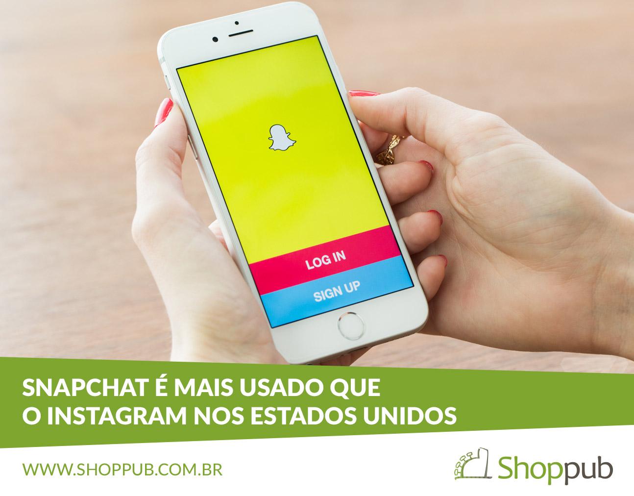 Snapchat é mais usado que o Instagram nos Estados Unidos